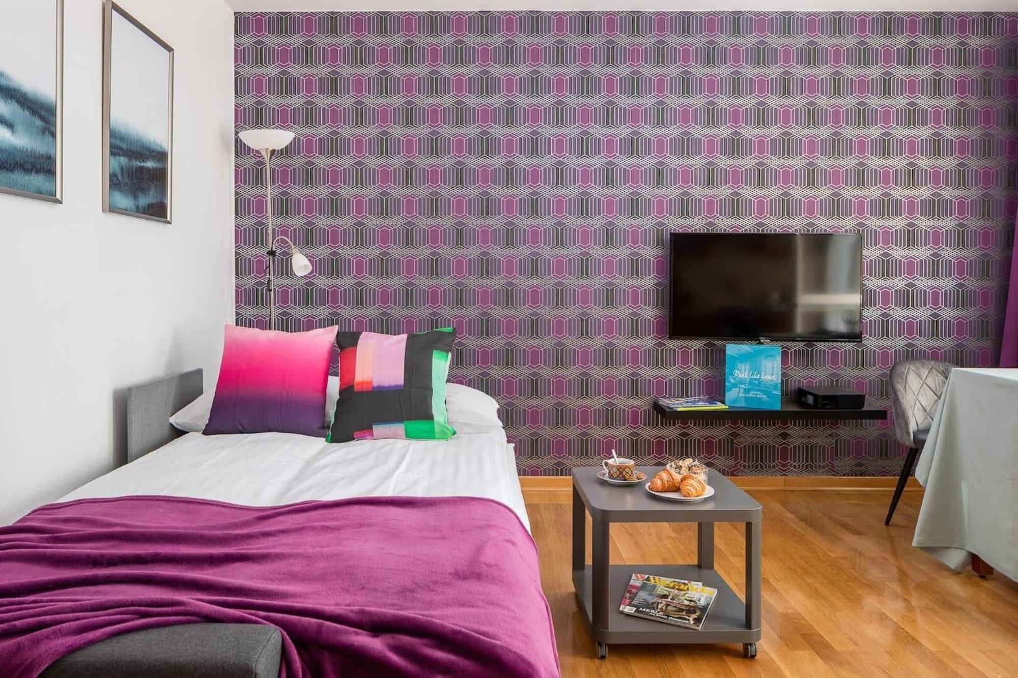 Elektoralna 12A - Colorful Apartment With Balcony By Noclegi Renters Varsóvia Exterior foto